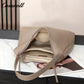 Top-grain leather women's shoulder bag, large-capacity crossbody tote
