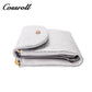 Crackle cowhide niche design retro multi-function card bag leather simple small silver bag