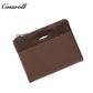 Women's Genuine Leather Short Bi-Fold Wallet Card Holder Coin Purse