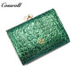 Foreign trade leather ladies retro purse leather alligator pattern multifunctional manufacturers direct wholesale