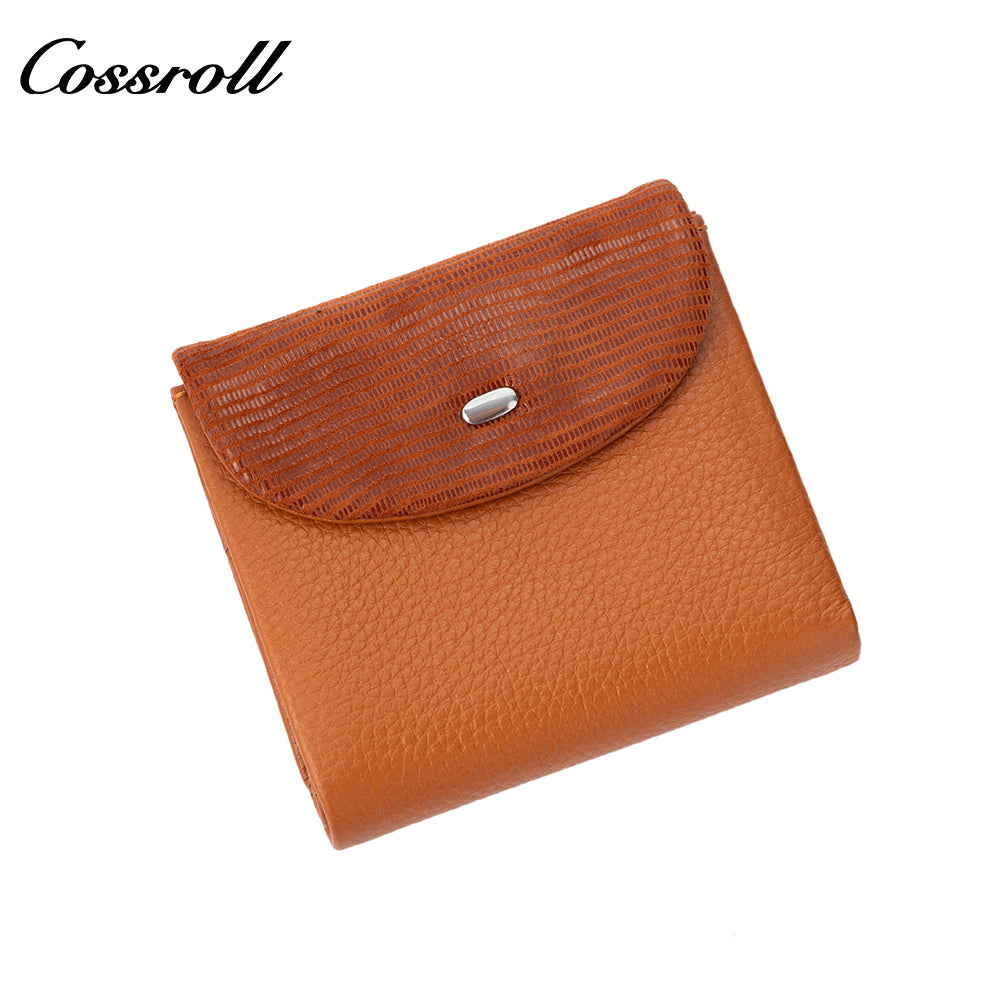Minimalist Women's Genuine Leather Coin Purse Multi-Functional Card Holder