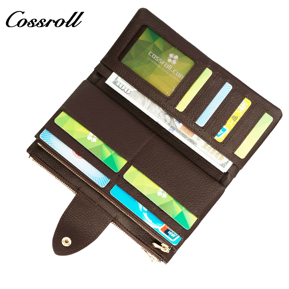 Comfortable New Design green personalised  crocodile texture Genuine Leather