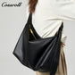 Genuine Leather Bag Crossbody Female New Lazy Wind Tote Large Capacity Shoulder Bag Female