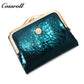 Women's long classic explosive spot multi-color bright leather material first layer cowhide