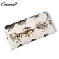 Leather women's purse Multi-functional pattern fashion short long cowhide wallet multi-card holding bag factory custom