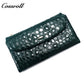 Exquisite high-end high-end women's leather clutch bag Women's bag 2024 new fashion temperament envelope purse