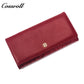 Innovative Design ladies purses multiple slots geniune leather wallet  Lychee leather