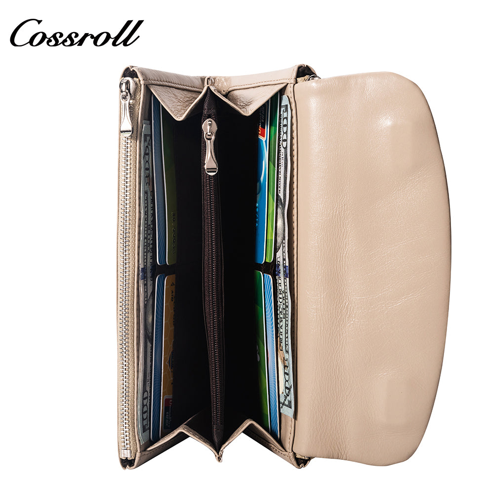 World Best Selling Products wallets for women fashionable oil wax leather