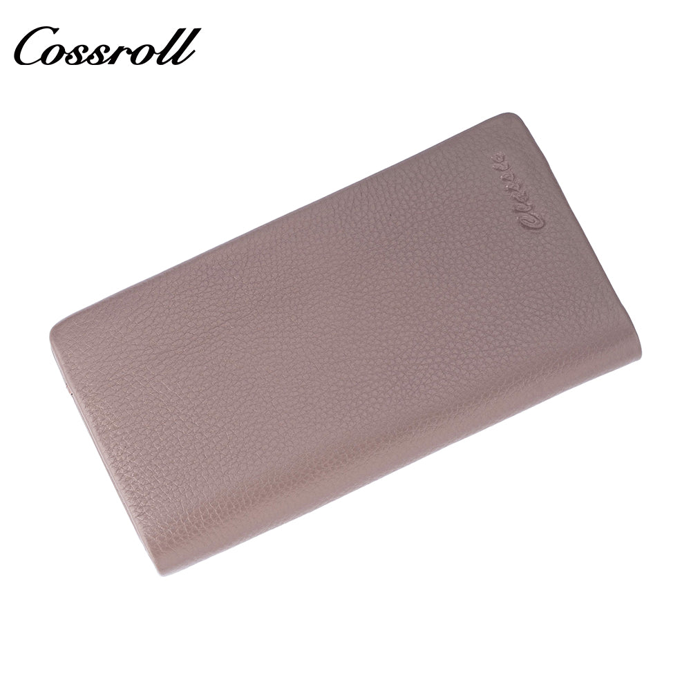 Fashion Cross-border Foreign Trade Multi Card Slots Card  Long Ladies Wallet Ladies Premium Leather Genuine Coin Purse