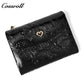 Manufacturers custom cowhide embossed women's purse large capacity European and American leather vintage money clip