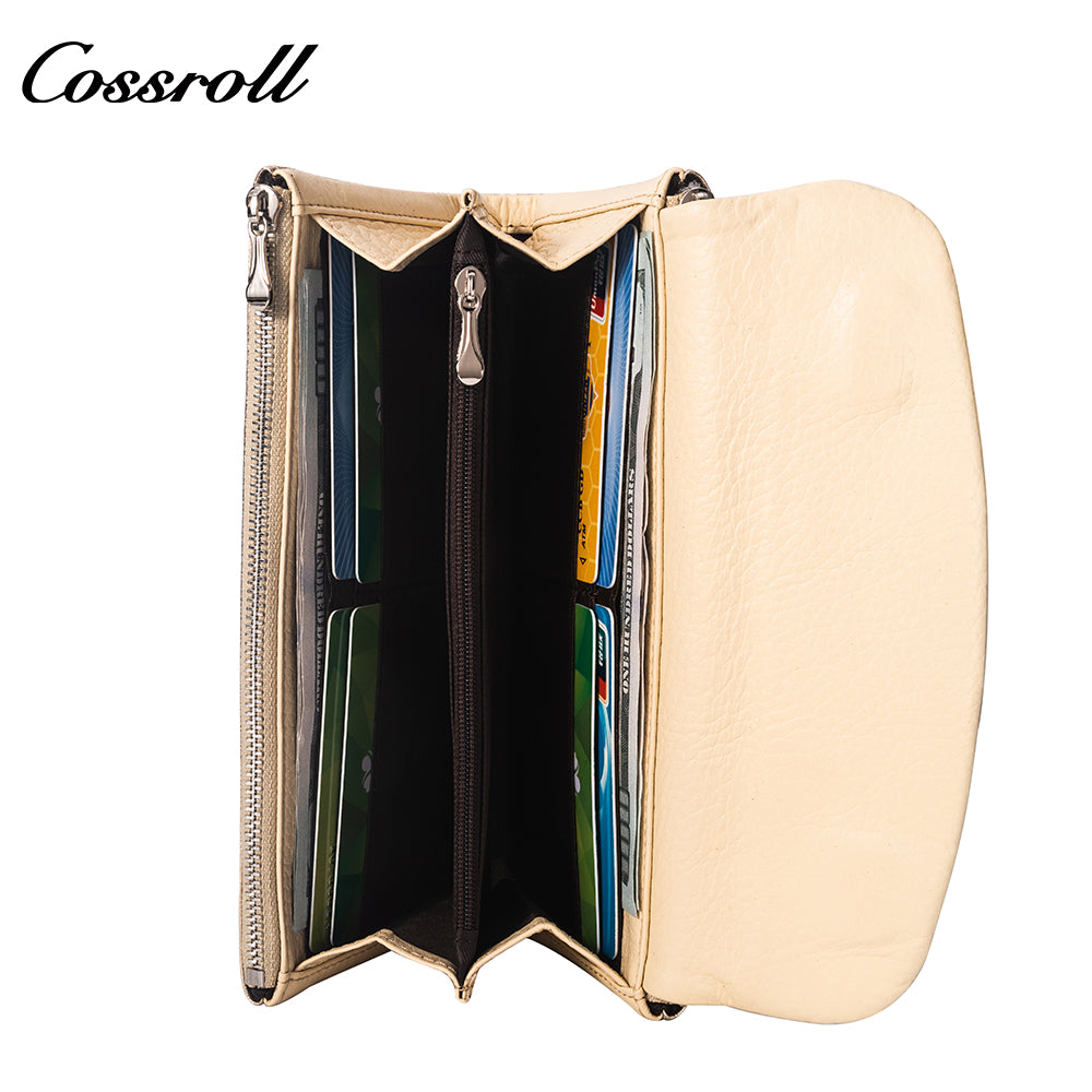 Factory Supply Discount Price  leather purse women pearl pattern