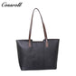 European and American style leather women's bag, shoulder and crossbody, simple design, large capacity