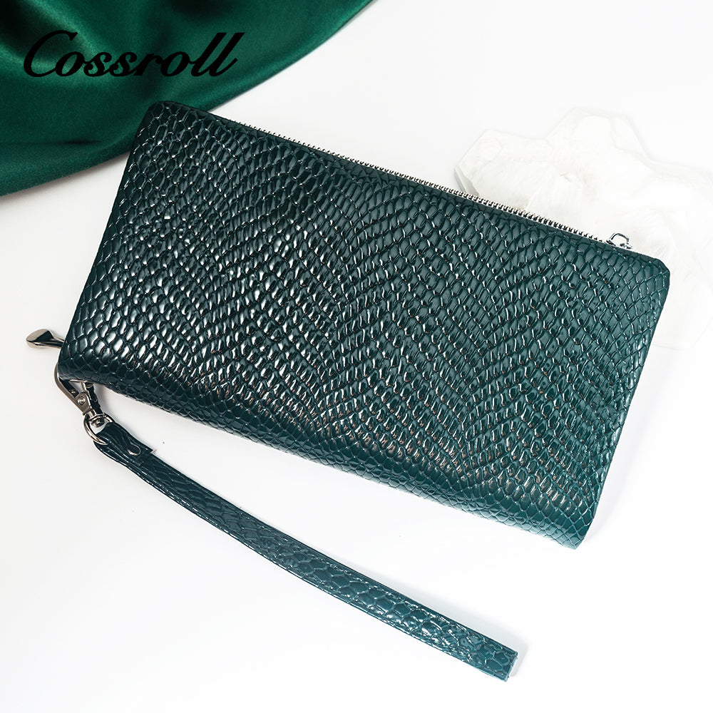 New launch 2023 leather wallet luxury ladies wallet long wholesale genuine clutch wallet women