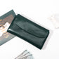 Cowhide waxed leather wallet