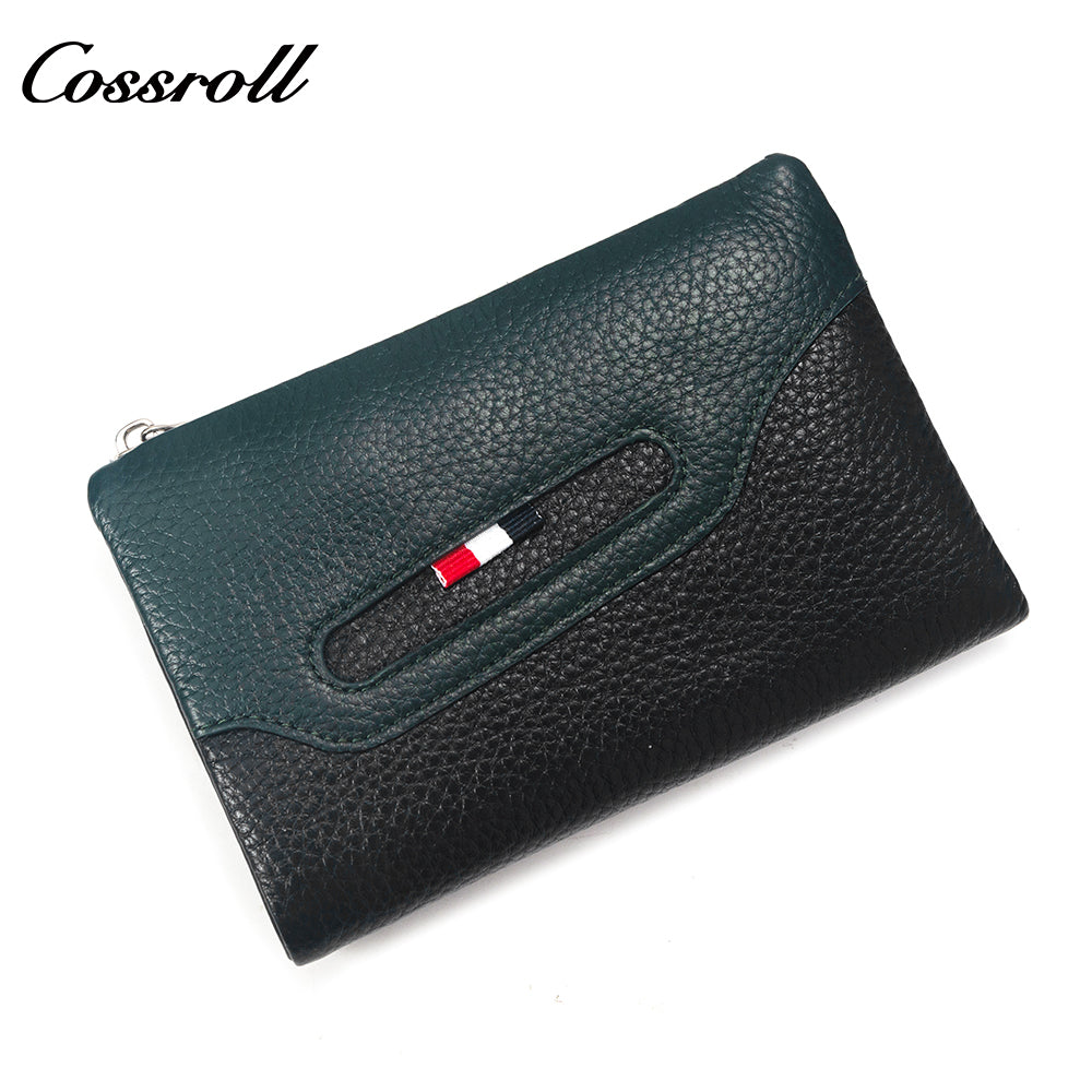 Wholesale High Quality  ladies purse  geniune leather wallet  Lychee leather