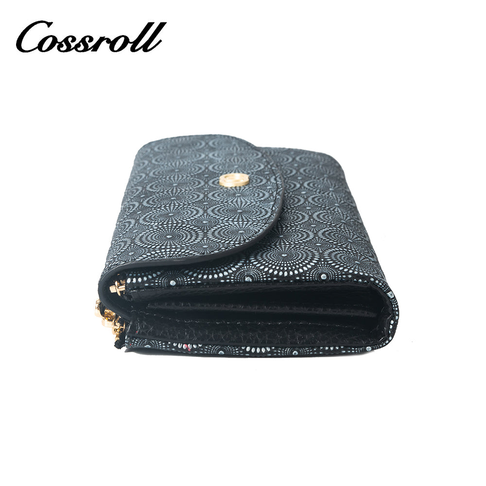 A wide range of styles to choose from: a collection of women's leather wallets to suit different tastes