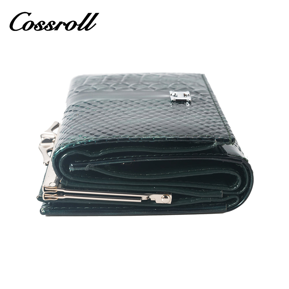 New Design Wholesale black leather  women's wallet With lower Price