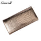 Most Selling Products  cowhide wallet  crocodile texture patent leather