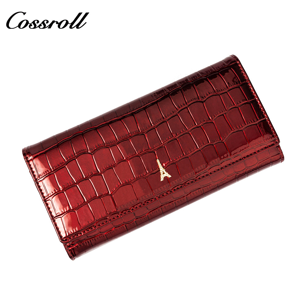 2024 Simple new long wallet Stone wallet multi-card wallet fashion