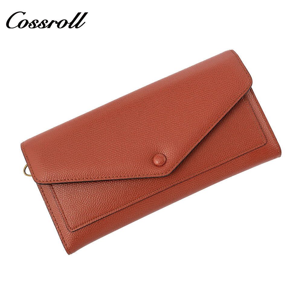 Factory Direct Supply real leather women  geniune leather wallet