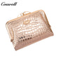 Comfortable New Design green personalised  crocodile texture Genuine Leather