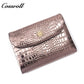 Hot Sale High Quality  leather luxury crocodile texture Genuine Leather