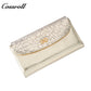 Cross Border Long Leather Wallet Head Layer Cowhide Women's Premium Feeling Glossy Clutch New Wallet Ladies Long Clip