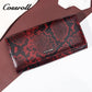 Explosive factory recommends snake pattern classic long ladies wallet wine red