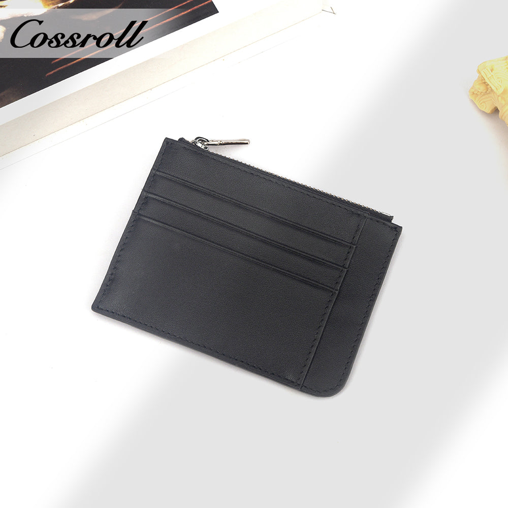 Online Shop Hot Selling high premium slim geniune leather wallet Lychee leather