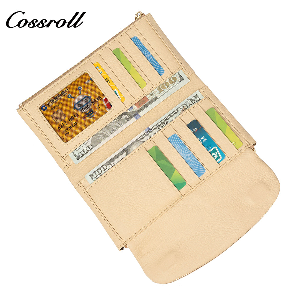 Factory Directly Supply Wallets for women  crocodile texture patent leather