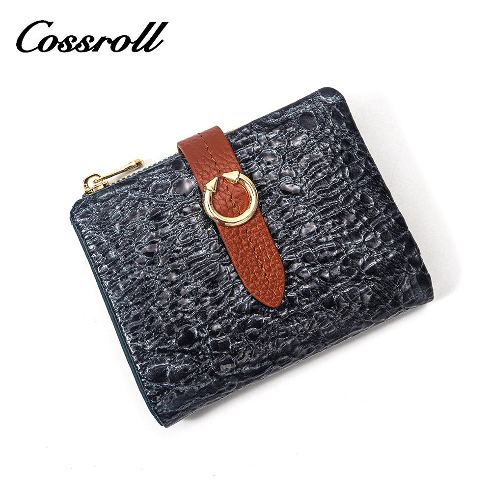 Best New Products dark blue long leather wallet women With Top Selling