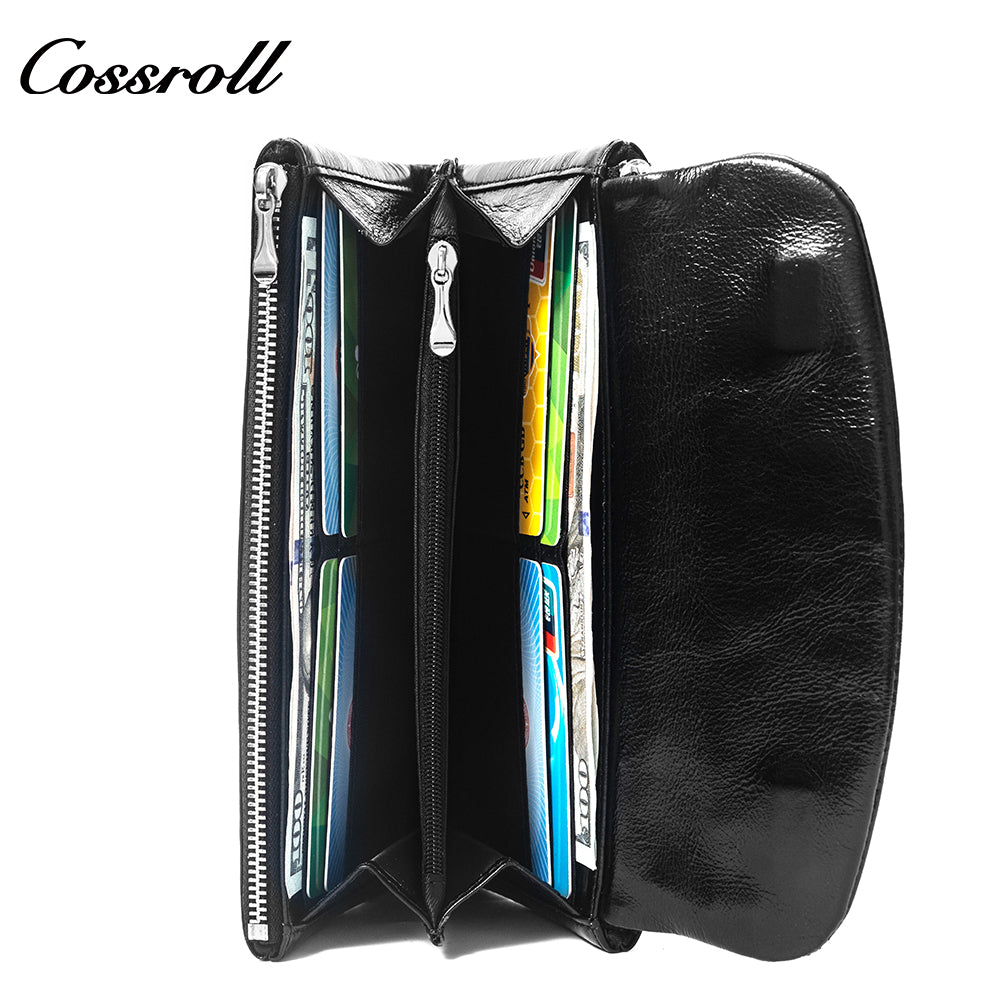 World Best Selling Products   wallets for women fashionable oil wax leather