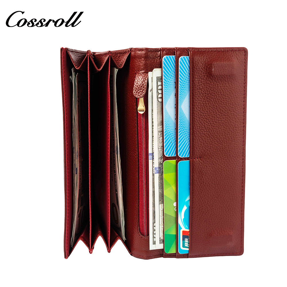 2024 Simple new long wallet Stone wallet multi-card wallet fashion