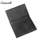 Diamond Quilted Genuine Leather Bifold Card Wallet, Multi-Layer Slots Portable Card Holder for Passport, ID Documents & Daily Cards