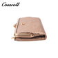 New Products dark blue long leather wallet women With Top Selling