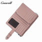 Women's Long Genuine Leather Multi-Card Slot Simple First Layer Cowhide Vertical Wallet for Export