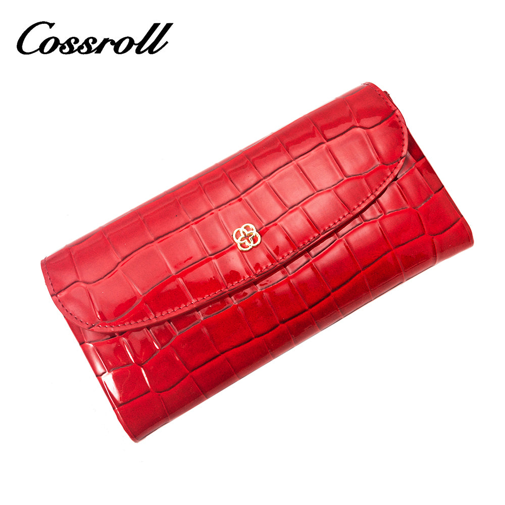 Wholesale New Trends red leather wallets for women  With Wholesale of new materials