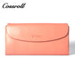 Classic Multicolor Europe Best Selling Long Ladies Genuine Leather Lychee Wallet