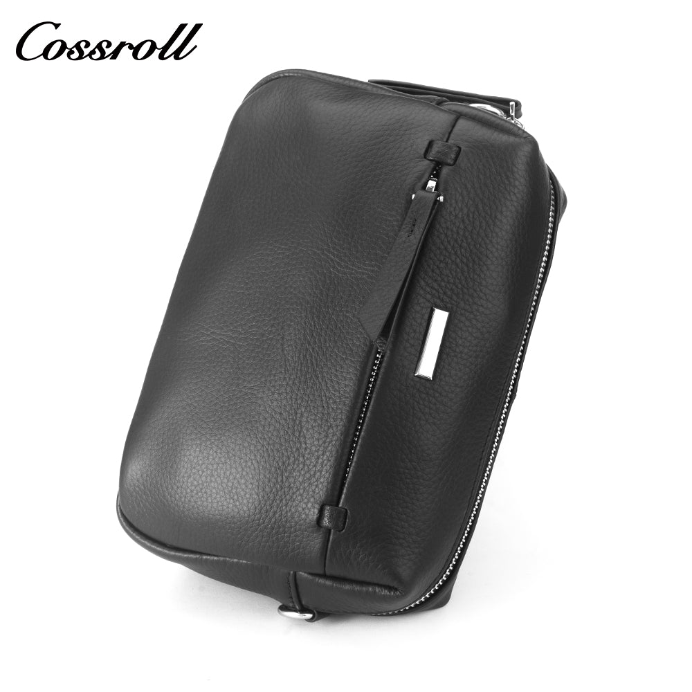 Factory Customized New Fashion Cowhide Design Shoulder Bag Multifunctional Popular Leather Crossbody Bag Small Square Bag