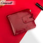 2024 Best Selling Quality ladies dollar bill wallet oil wax leather Genuine Leather