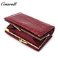 Innovative Design ladies purses  geniune leather wallet  Lychee leather