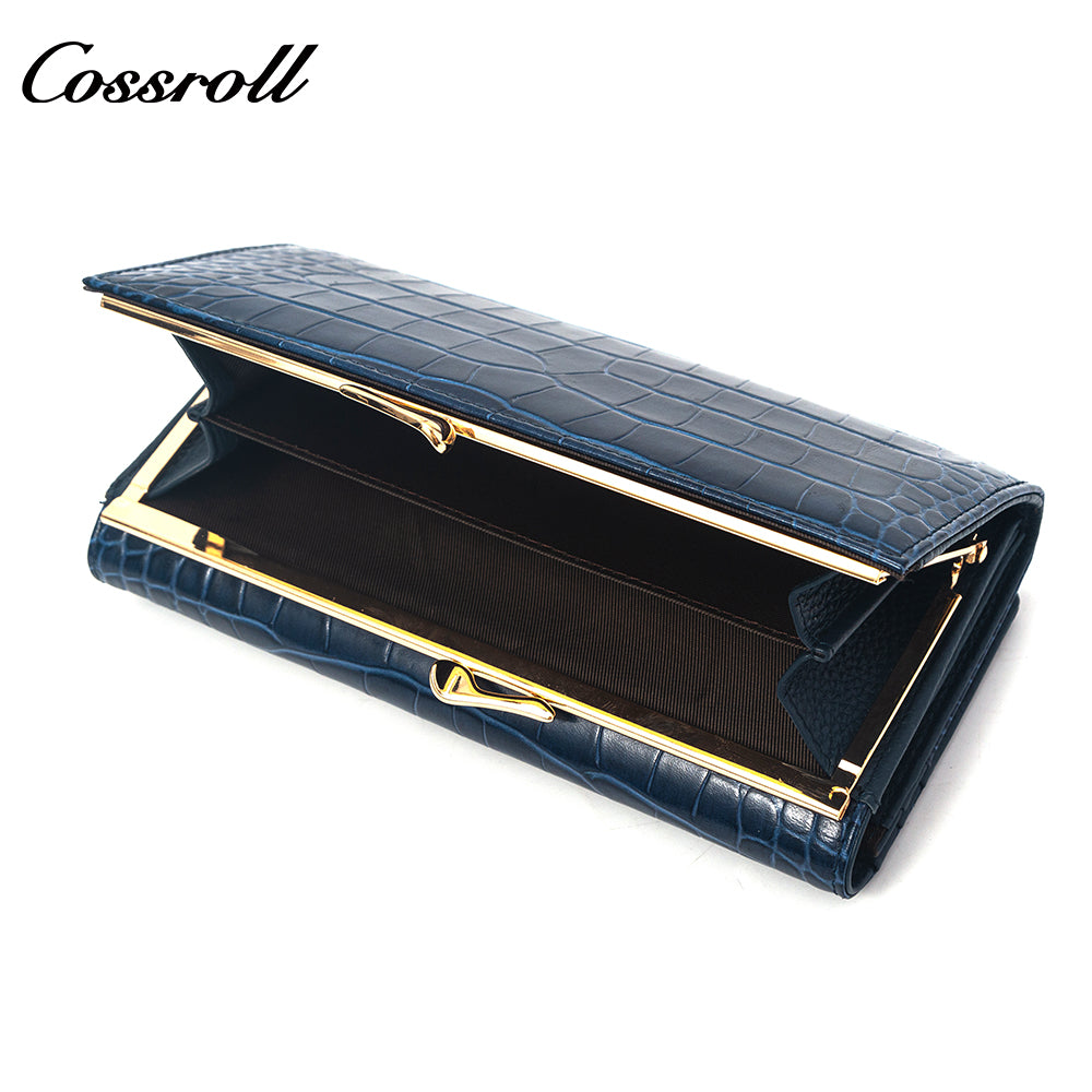 Genuine Special Price wallet for women leather  crocodile texture Genuine Leather