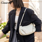 Head layer cowhide cracked shoulder female small bag shell Europe and the United States crossbody Tote