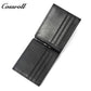 Men's Diamond Quilted Genuine Leather Money Clip Wallet, Ultra Slim Bifold Multi-Slot ID & Card Holder