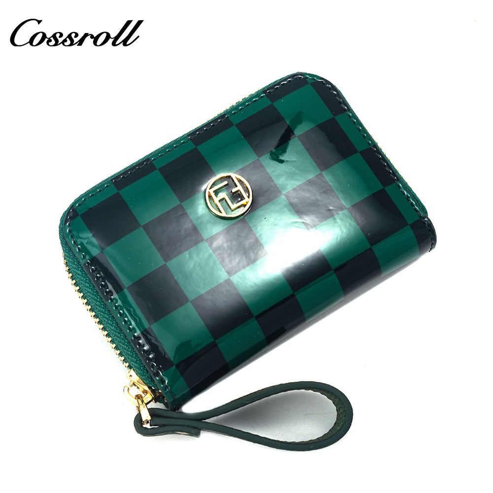 New leather wallet short first layer cowhide women's advanced sense purse small purse for women