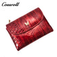 Trendy and Durable Genuine Leather Women's Wallets Women's Short classic