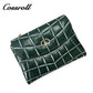 New Product black small leather wallet women's with factory price