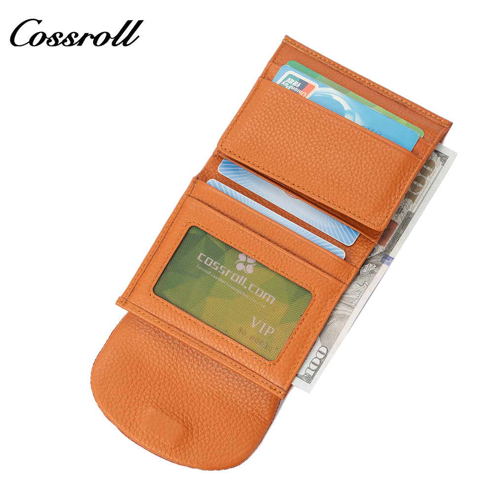 Minimalist Women's Genuine Leather Coin Purse Multi-Functional Card Holder