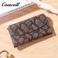 High Quality Wholesale brown leather zip around wallet women's With Lowest Price