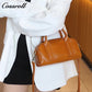 Spring and summer new leather women's bag crossbody bag retro commuter handbag female niche senior texture shoulder bag
